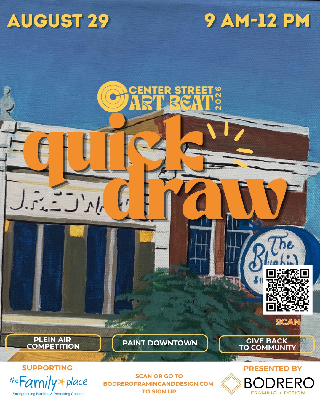 Center Street Quick Draw 2026 flyer