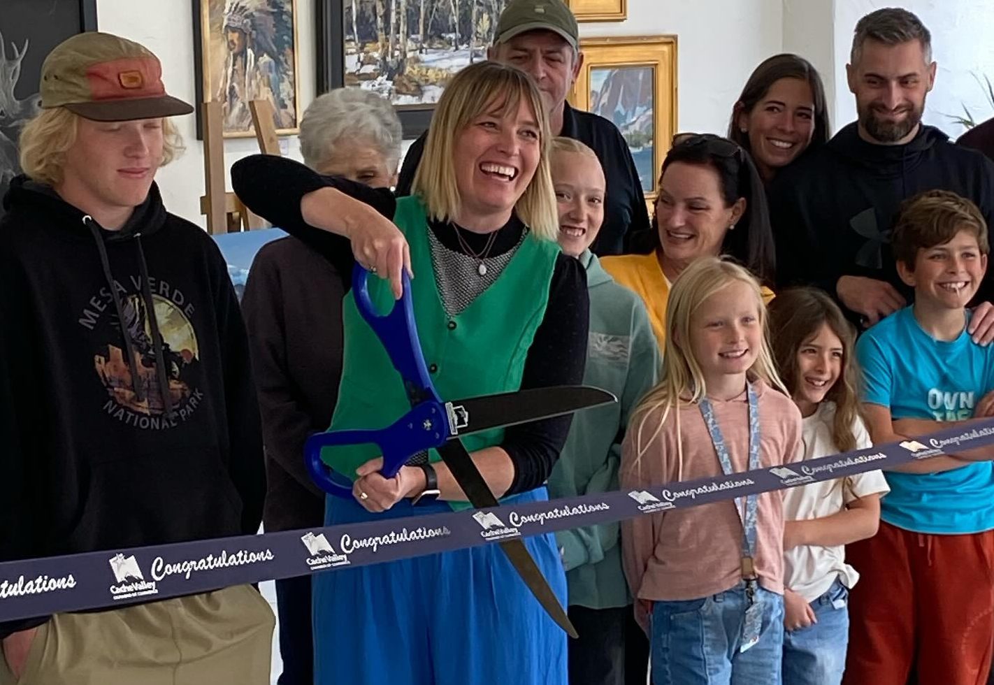 Celebrating the Grand Opening of Bodrero Framing & Design!